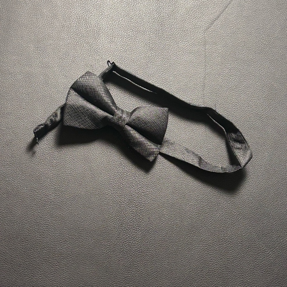 Three Elegant Black Bow Ties